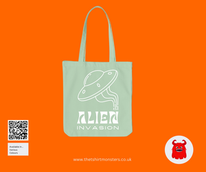 Alien Invasion Tote Bag